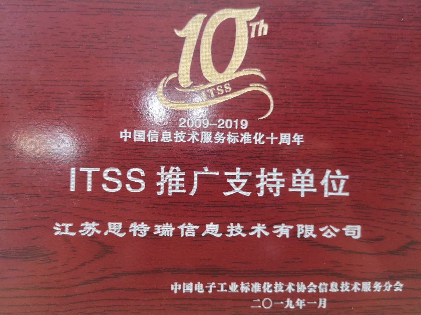 中国信息技术标准化十周年，思特瑞再获两项大奖！
